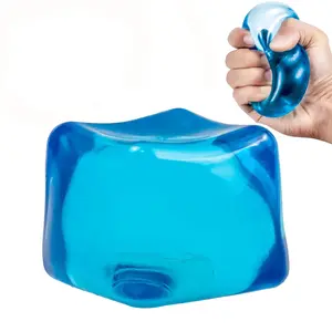 Nice Stress Cube - Ice Cube Stress Ball gift for Adults Stress Relief | Best-Selling Super Solid Sensory Office Toy