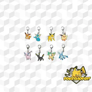 Eeveelutions Charms: Pokémon Center  Full Set