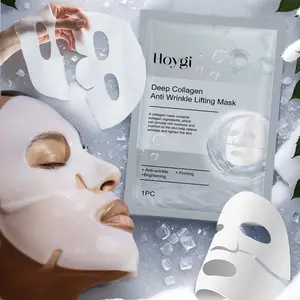 6pcs Collagen Protein Mask, Niacinamide Natural Ingredients, Facial Moisturizing & Hydrating Sheet Mask, Skin Care Patch