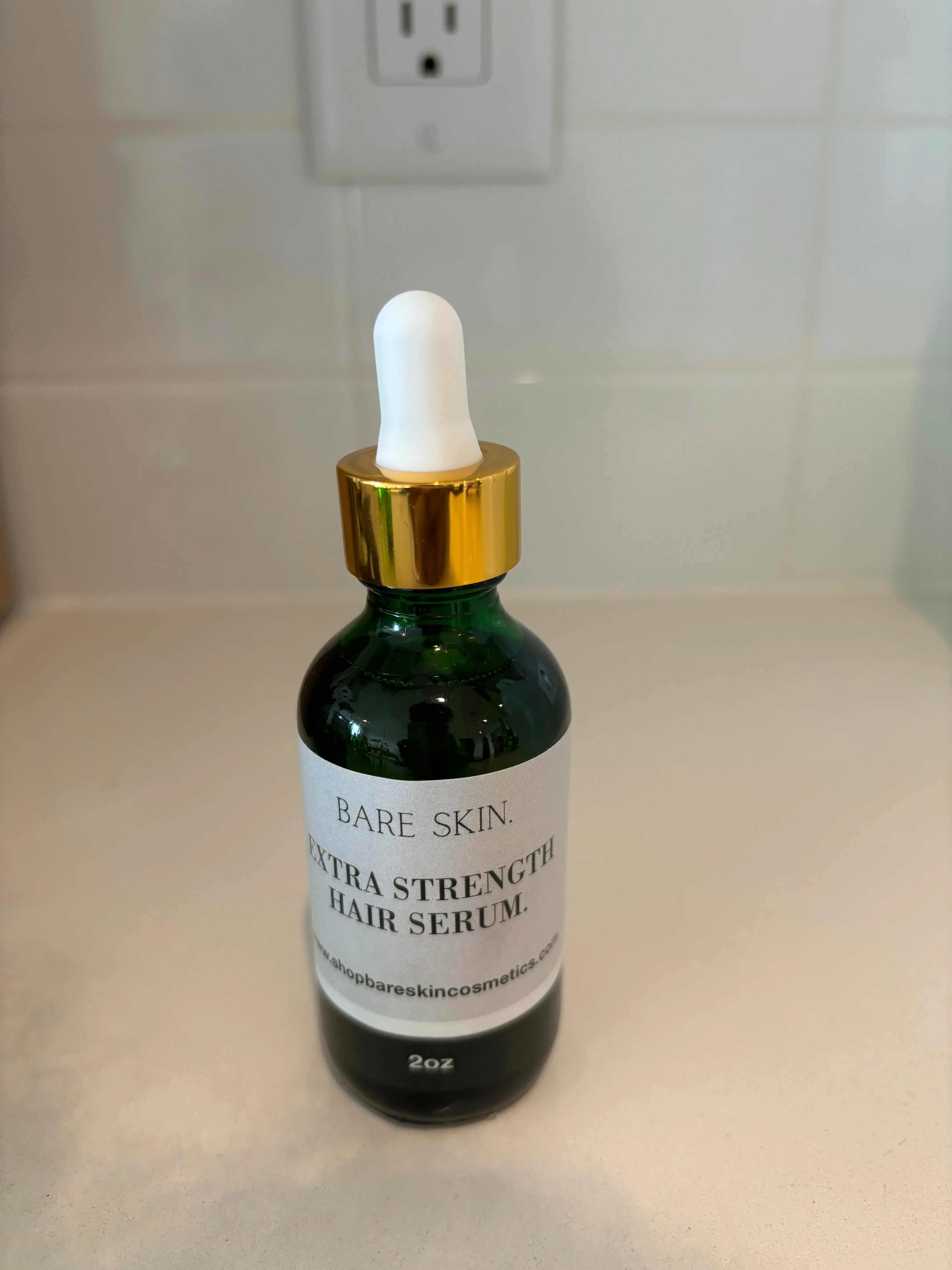 Extra Strength Hair Serum.
