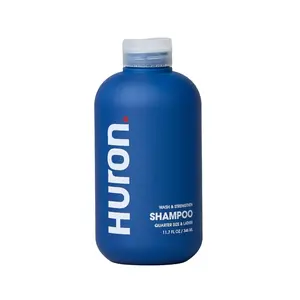 Huron Argon Oil Shampoo | Vitamins for Healthier & Strong Haircare | Hydrating & Nourishing | 100% Vegan, Cruelty and Sulfate-Free | 11.7 oz
