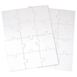 Inovart  8.5 x 11 in. Puzzle-It Blank Puzzles - 12 Piece - 24 Per Pack