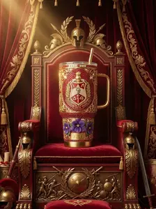 Grateful Dead Stainless Steel Tumbler with Handle, Psychedelic Skull Travel Cup, Ideal Gift for Grateful Dead Fans