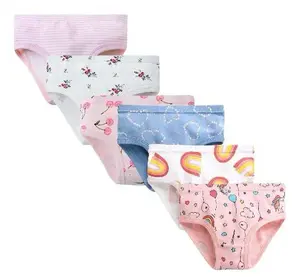 Kid Toddler Girl Panties Underwear Hipsters - 6 Pack | Ultra Soft Cotton Comfort Cute
