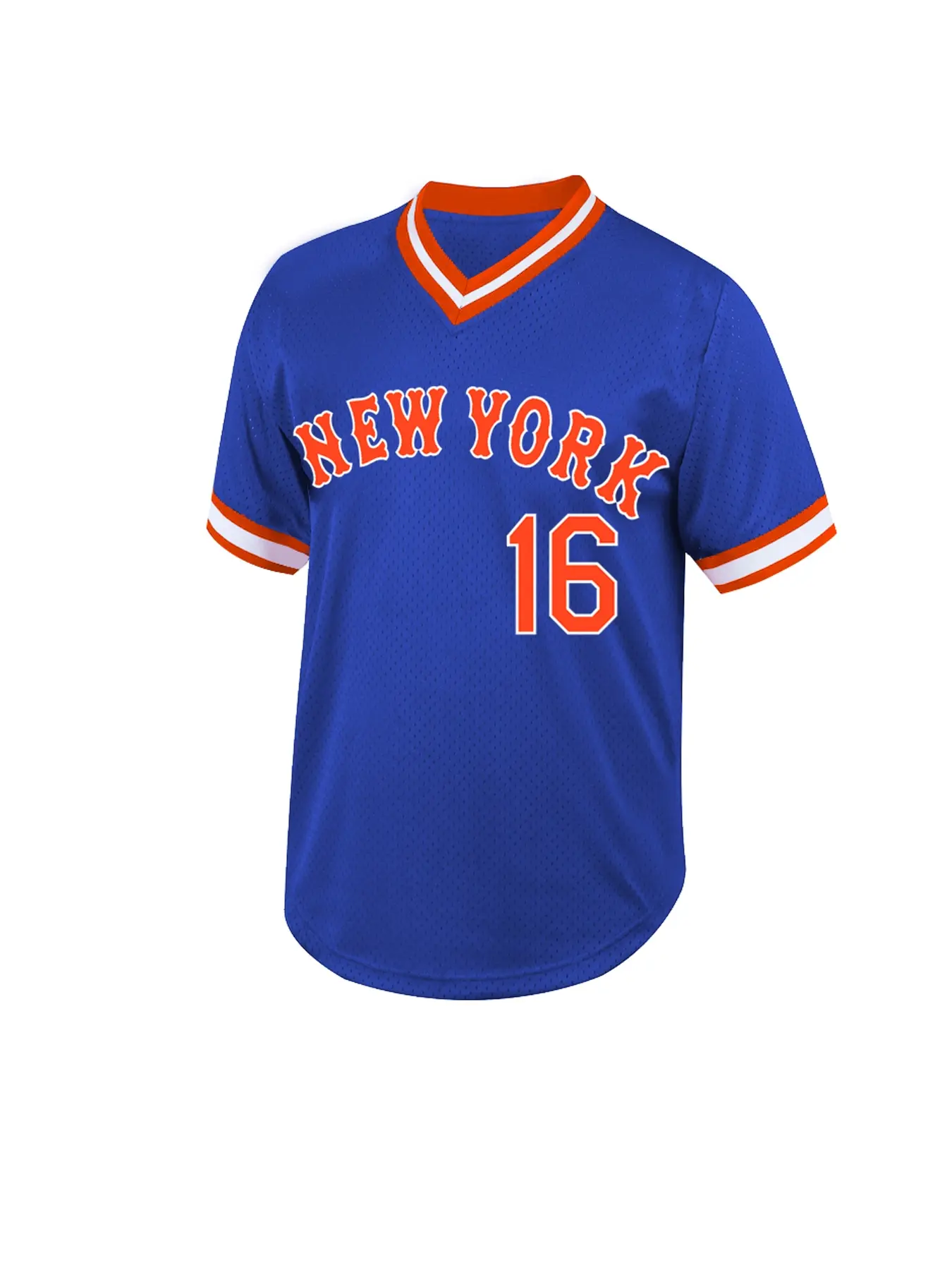 Men's Oversized Baseball Jersey Jacket 16 Blue Vintage Embroidered Casual Training Sportswear Top Sport V-Neck Short Sleeve, Casual Sporty Top Loose-Fitting Long Clothing All Seasons