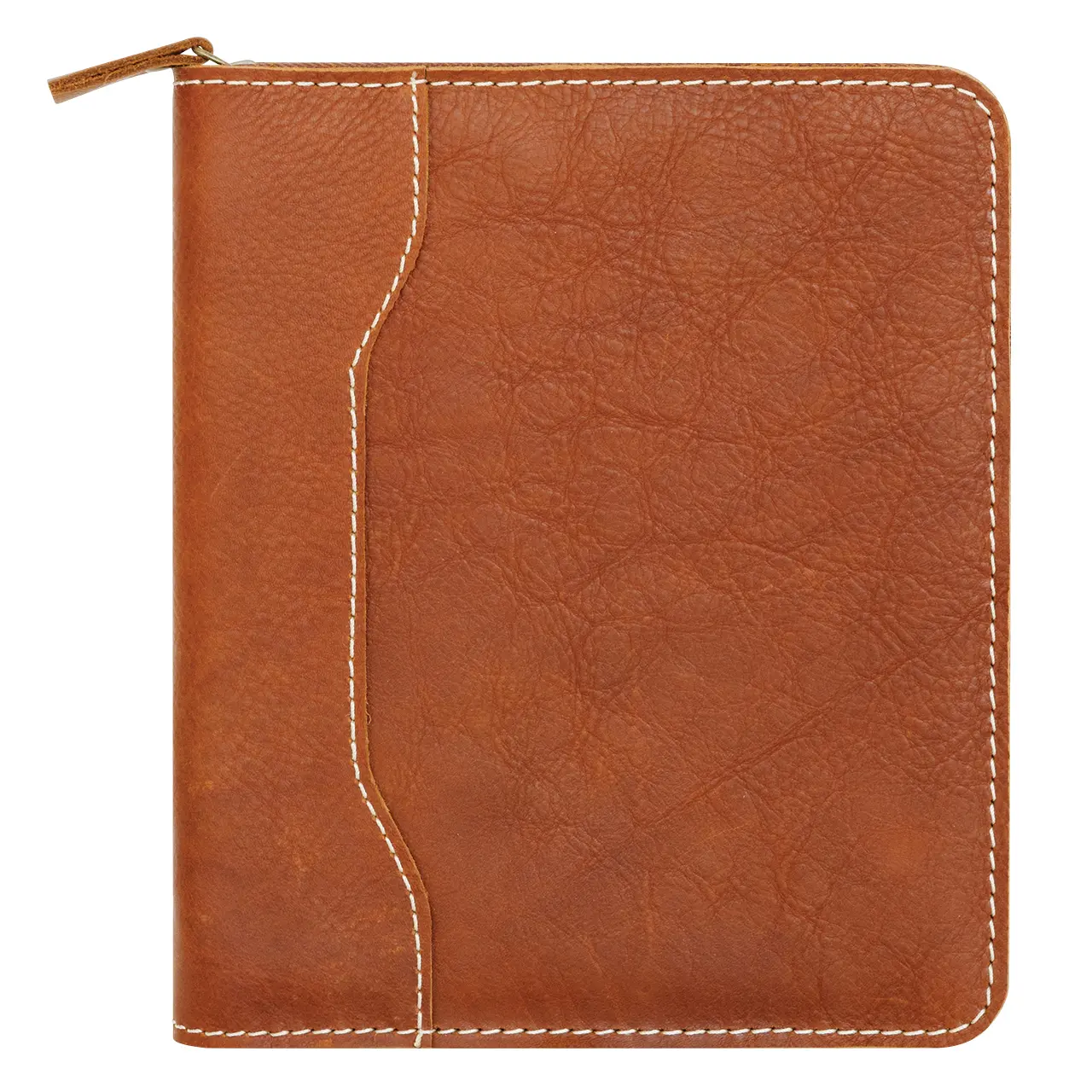 FranklinPlanner Colt Leather Zipper Binder