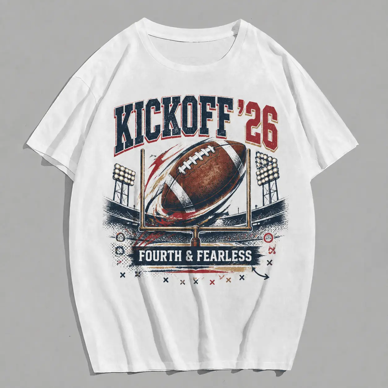 Fourth & Fearless - Kickoff ’26 Tee