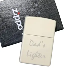 Zippo Classic Lighter | Personalized | Glow In The Dark Windproof empty Zippo Lighter | Custom Engraved | Authentic & New