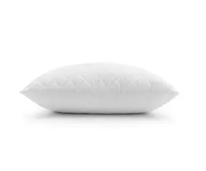 Standard/Queen Memory Foam Pillow Cluster Fill for Pressure Relief Cozy Comfort and Restful Sleep Ideal for Enhanced Sleep Quality