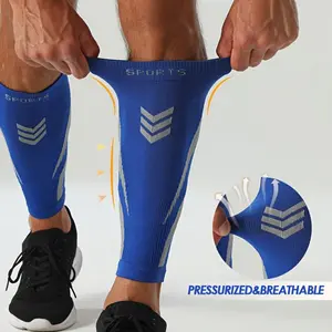 2pcs High Elasticity Compression Calf Sleeve/Breathable & Comfortable Sports Leg Cover Sleeve/Leg Muscle Support Device/Suitable for Running,Cycling,Basketball,Weightlifting,Mountaineering and Daily Wearing Needs