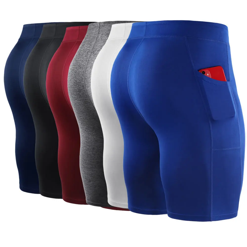 Men's Outdoor Running Fitness Shorts Gym Exercise Leggings