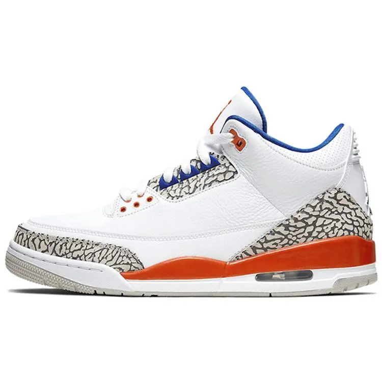 Jordan Air 3 Retro Knicks' Mid Top Basketball Shoes Men's 136064-148
