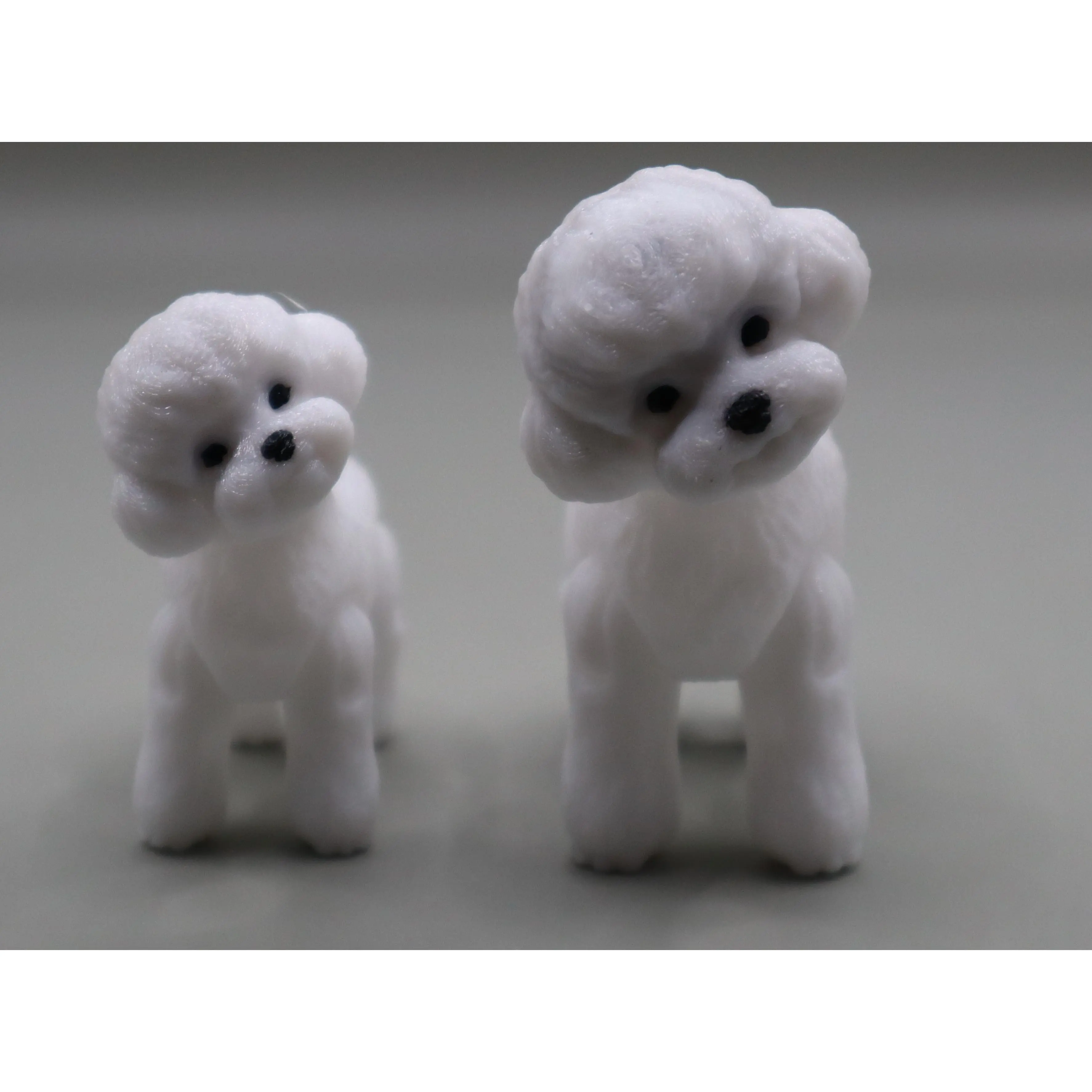 Bichon / Poodle Articulated Figurine Decor Ornaments