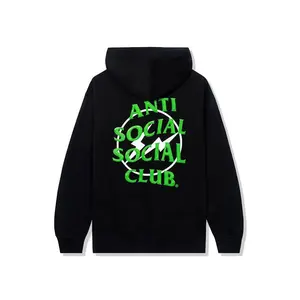 Anti Social Social Club x Fragment Precious Petals Hoodie (FW22) Black Green (men) by StockX