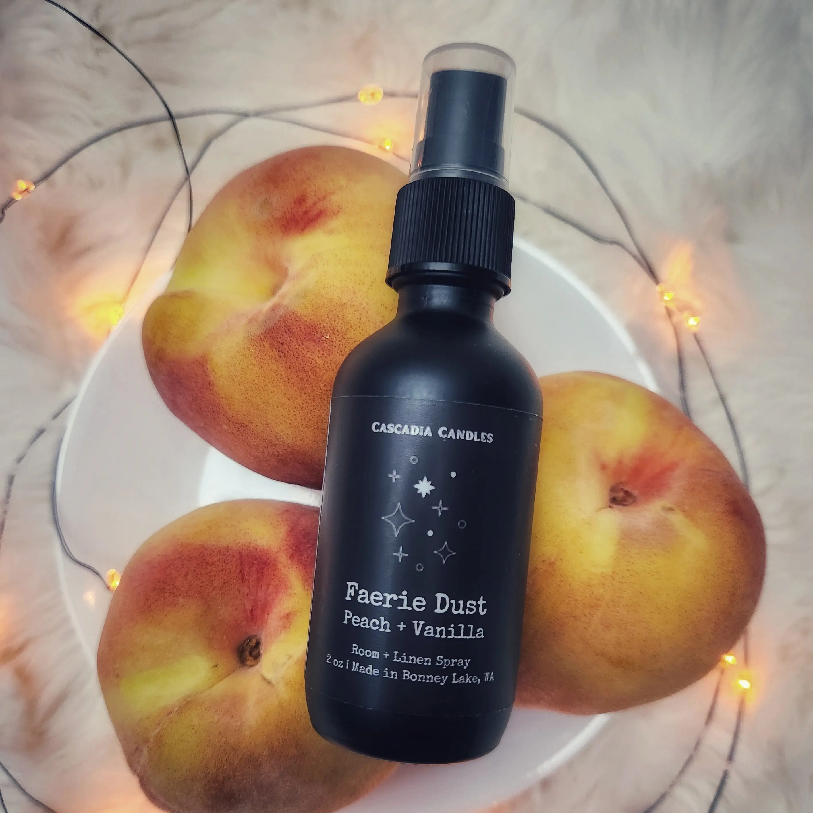 Faerie Dust Room + Linen Spray | Peach + Vanilla
