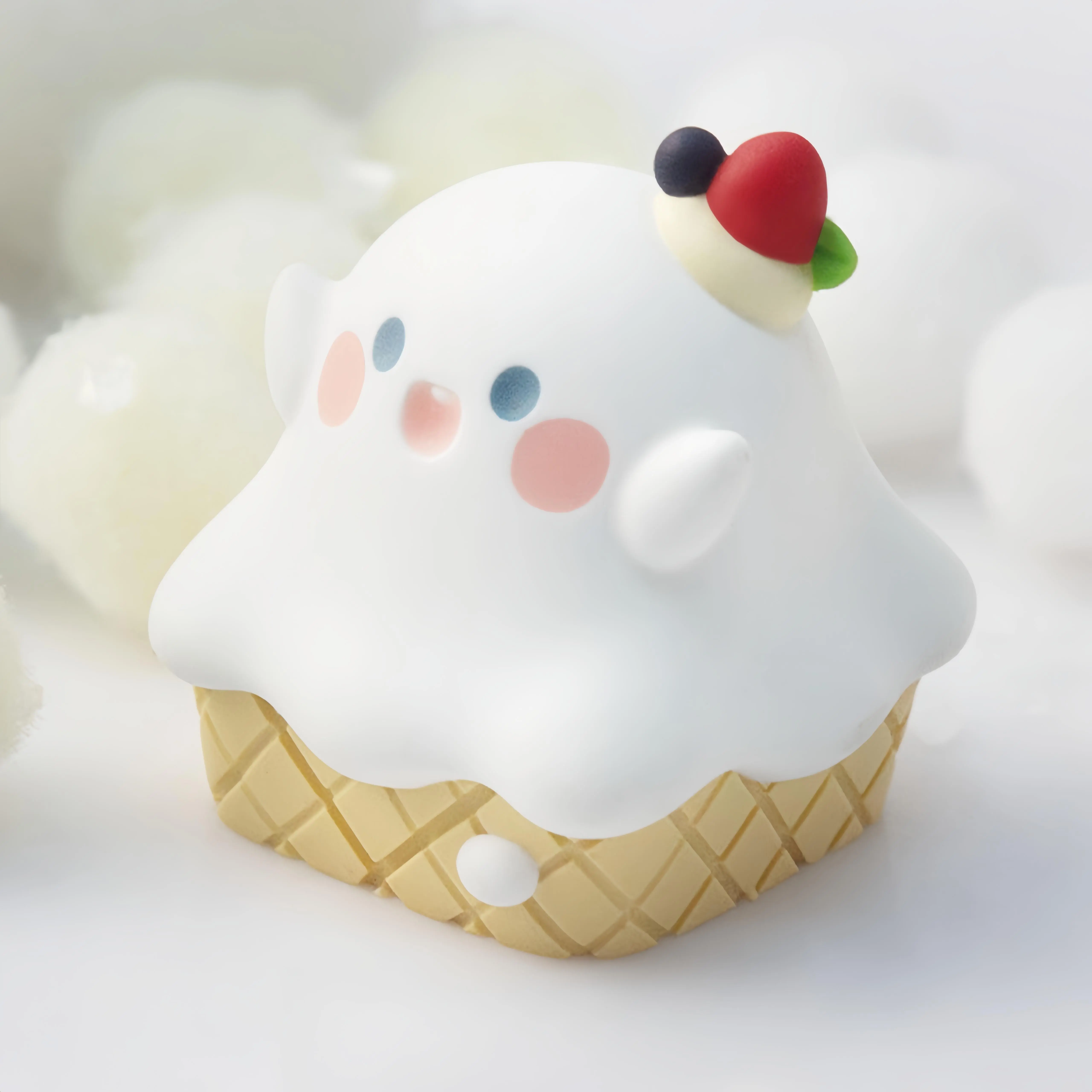 ULTRAEQUIP Artisan Single Resin Keycap - Cute Kawaii Style, Handmade Glossy Finish, MX Switch Compatible, Easy-Swap ESC Replacement for Mechanical Keyboards with Unique Keycap Design