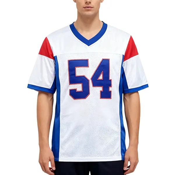 Men's Football jersey #54 Moran Thad Castle Sewing embroidery V
