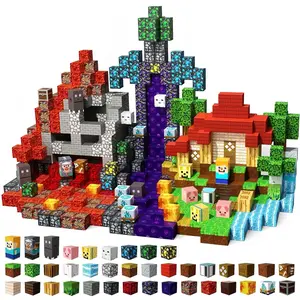 200pcs Magnetic Building Blocks, Stem Montessori Educational Toys, Creative Playset for Kids Ages 3-8, Birthday Gift for Boys and Girls