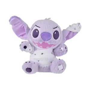 Halloween Plush Toys Disney Naughty Series-Bandage Stitch Sitting Doll - Surprise Gifts for Children Winnie Doll