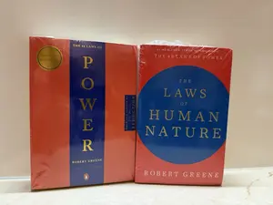 Robert Greene 2-Book Bundle: The 48 Laws of Power + The Laws of Human Nature - Career & Self-Help Books for Control, Success, Strategy, Influence