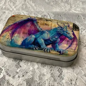 Tin box, trinket box, small storage