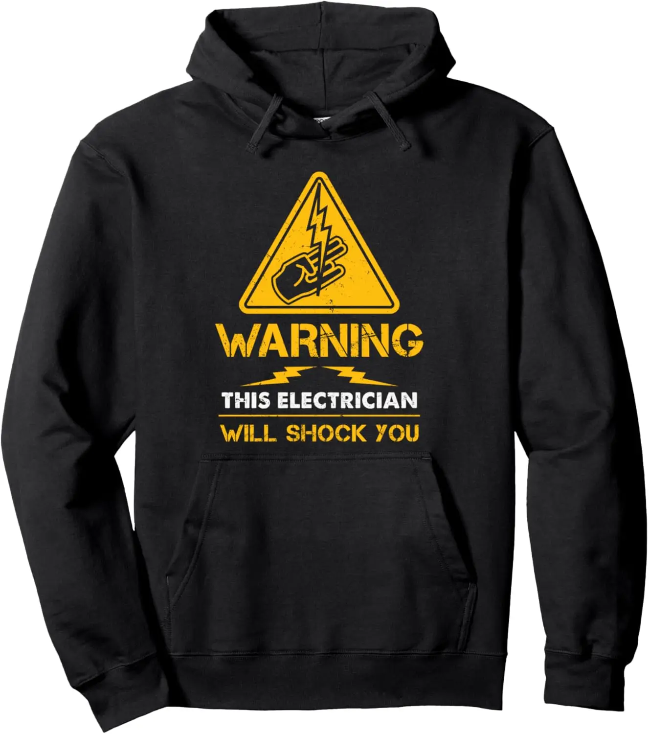 Funny Electrician Gift For A Electrician Pullover Hoodie