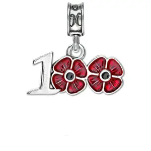 100th Anniversary American Legion Poppy Charm