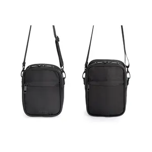 Crossbody Bag Pair - Mama & Mini Set with Easy Zippers, Secret Pocket, & Clasp for Keys - Plain Design - Wear Five Ways - Perfect for Matching Moments
