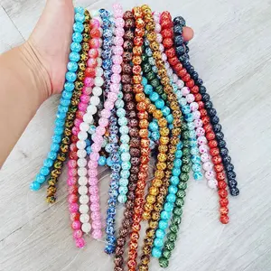 20 strands Wholesale glass beads 8mm