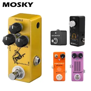 MOSKY Golden Horse Overdrive Effect Pedal, Boost Guitar Effect Pedal with True Bypass for Electric Guitar