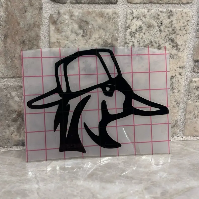 Duck With Hat Decal