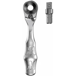 Wera - 5073230001 8001 A 1/4" Square Drive Bit Ratchet, 60 Teeth