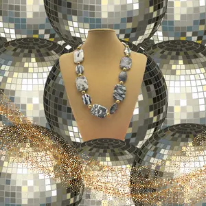 Zebra Jasper Necklace