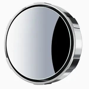 360-degree adjustable wide-angle super-clear suction cup type rearview mirror for car reversing, a must-have reversing tool