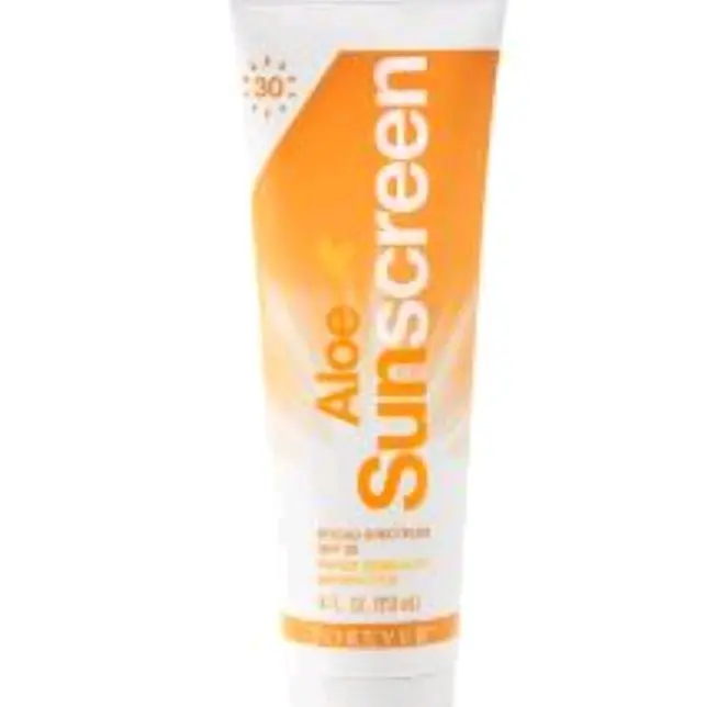Aloe Sunscreen - SPF 30 Protection - As shown in the provided image and description