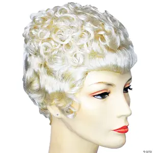 Gnarly City Flapper Fingerwave Party Wig