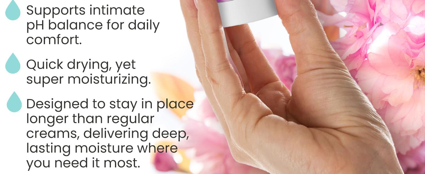 HydroGyn Vulva Intimate Care Balm | Vaginal Moisturizer & Menopause Support | Relieves Feminine Dryness, Itching & Irritation | Hormone-Free pH Balanced Daily Intimate Skin Care for Women