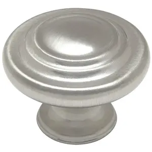 Cosmas 9971SN Satin Nickel 3 Ring Cabinet Knob