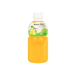 Mogu Mogu Mango Coconut Jelly Drink 320ml - Zero Fat, Refreshing Thai Beverage (Seventeen Endorsed)