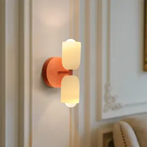 How to get Dreamy Light? This Glass Sconce gives instant ambiance boost! Ideal for Mirror Lighting