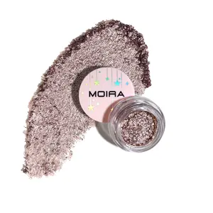 Moira Starshow Eyeshadow Pot — Shade Eureka — Vegan & Cruelty-free Opaque Metallic Brown Color