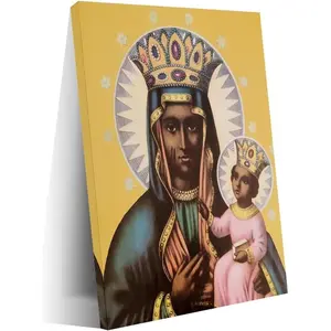 ZYRYINC Haitian Mythology Erzulie Dantor Art Poster1 Canvas Art Wall Printing Office Bedroom Aesthetic Living Room 08x12inch(20x30cm) Frame-style Decor Decoration