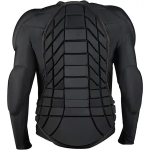 Men's Women's Professional Anti-Collision Sports Shirts, Protection of The Back, Motorcycle Protective Jacket for Skateboarding Skating Snowboarding Cycling