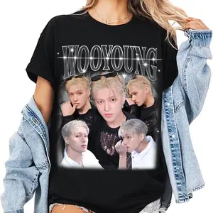 Limited Wooyoung Unisex T-Shirt - Kpop Concert 2025 tee - Vintage Kpop fan gift - Soft Cotton Blend, Vibrant Print, Relaxed Fit, Sizes S-4XL, Perfect for Summer Streetwear