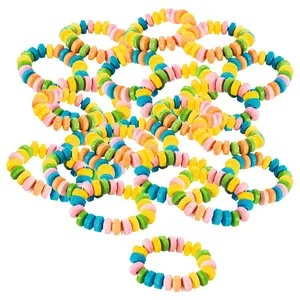 Delicious 480 Pc. Stretchable Candy Bracelets for Fun Celebrations