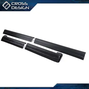 CROSSDESIGN Rocker Panels Covers Fit For 99-06 Silverado/GMC Sierra Extended Cab