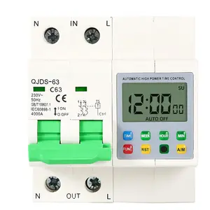 Timer switch  circuit breaker automatic timer overvoltage time protection