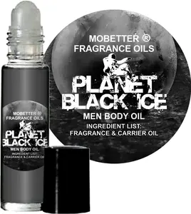 Planet Black Ice Men Fragrance Body Oil