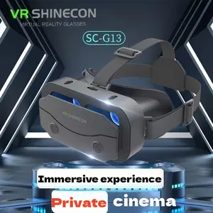The 2026 enhanced VR headset is equipped with ultra-clear 4K virtual reality glasses, compatible with 4.5 to 7-inch smartphones, offering an IMAX cinema experience, suitable for people with myopia, and is an excellent gift choice.