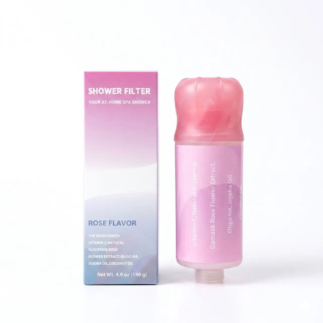 Baby water quality filtering vitamin C shower filter, bathroom accessory, contains safe ingredients such as polyacrylic acid and glycerin, moisturizes skin, improves hair condition, removes chlorine and impurities, suitable for fixed/handheld showers, bab